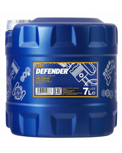 Mühərrik yağı Mannol Defender SAE 10W-40 7L Special