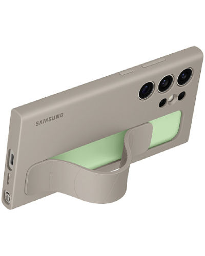 Qoruyucu örtük Samsung S24 Ultra Standing Grip Gray EF-GS928CUEGRU