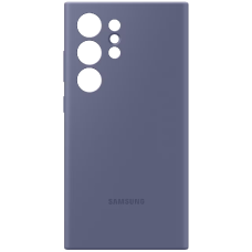 Qoruyucu örtük Samsung S24 Ultra Silicone Violet EF-PS928TVEGRU