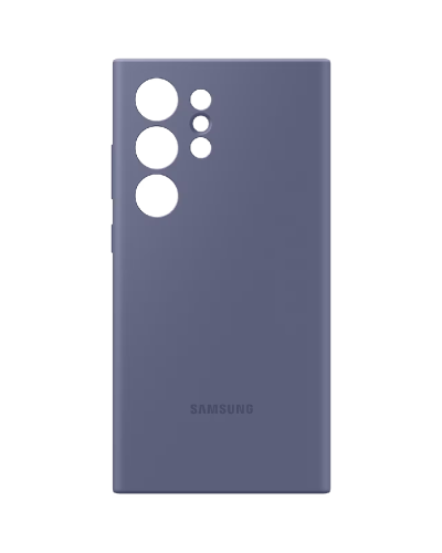 Qoruyucu örtük Samsung S24 Ultra Silicone Violet EF-PS928TVEGRU