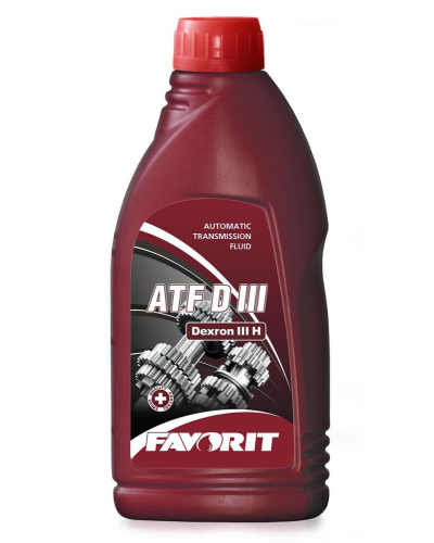 Sürətlər qutusu üçün yağ Favorit ATF Dexron III 1 lt