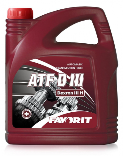 Sürətlər qutusu üçün yağ Favorit ATF Dexron III 4 lt