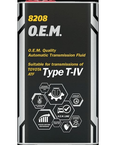 Mannol Automatic Special Toyota Type T-IV 4L Metal