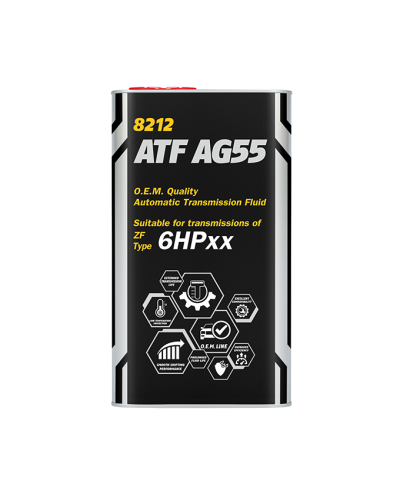 Sürətlər qutusu üçün yağ Mannol ATF AG55 Automatic Special Metal 1 lt