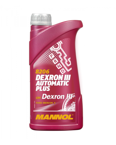 Sürətlər qutusu üçün yağ Mannol Automatic Plus GM Dexron III-G Special 1 lt