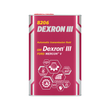 Sürətlər qutusu üçün yağ Mannol Automatic Plus GM Dexron III-G Metal 4 lt