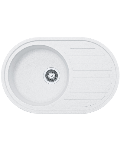 Mətbəx çanağı Franke ROG 611 3 1/2 NWK REV WRO MWHITE / 114.0028.645