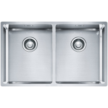 Mətbəx çanağı Franke BXX 220/120 34-34 3 1/2WWK TL 2TH R12 BX / 127.0370.188