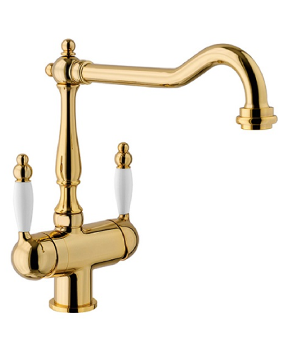 Mətbəx kranı Franke Tap Old England Spout Clear Water Hp Bro Gold / 115.0370.685