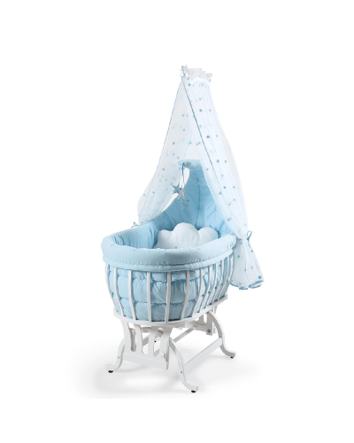 Beşik Tahterevalli Luna 70614 Mavi