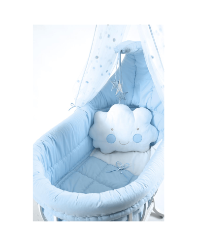 Beşik Tahterevalli Luna 70614 Mavi