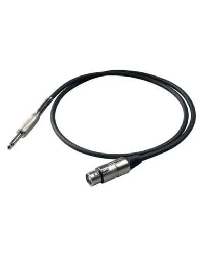 Proel BULK200LU10 6.3 mm mono jack - XLR female / 10 m