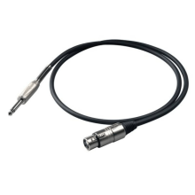Proel BULK200LU3 6.3 mm mono jack - XLR female / 3 m