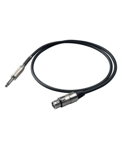 Proel BULK200LU3 6.3 mm mono jack - XLR female / 3 m