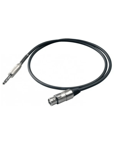 Proel BULK210LU3 6.3 mm stereo jack - XLR female / 3 m
