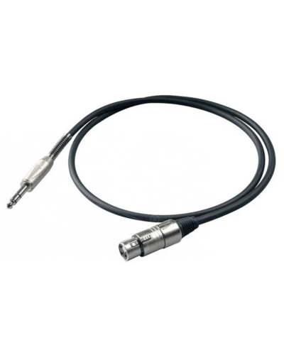 Proel BULK210LU5 6.3 mm stereo jack - XLR female / 5 m