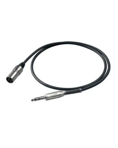 Proel BULK230LU3 6.3 mm stereo jack - XLR male / 3 m