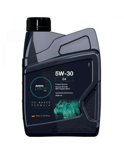 Mühərrik yağı Avista Pace Evo C4 5W-30 1L
