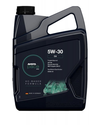 Mühərrik yağı Avista Pace Evo C4 5W-30 5L