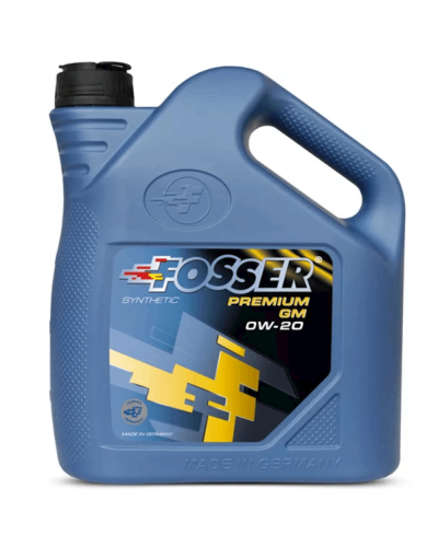 Mühərrik yağı Fosser Premium FE + 0W-20 4 L