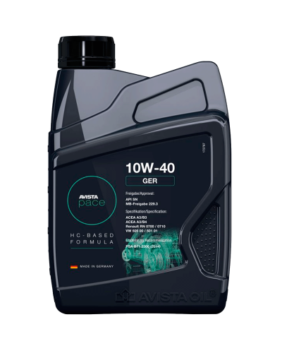 Mühərrik yağı Avista Pace GER FS 10W-40 1L