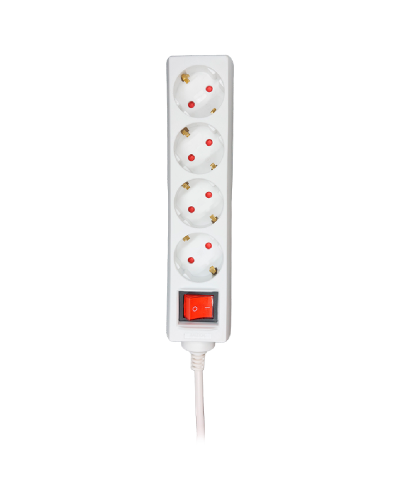 Uzadıcı Voltam 1.5 m VP-04 4 Way Germany Type Power Strip
