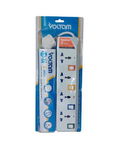 Uzadıcı Voltam 1.5 m VP-31 A14 Way Universal Type Power Strip