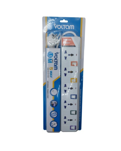 Uzadıcı Voltam 1.5 m VP-34 5 Way Universal Type Power Strip