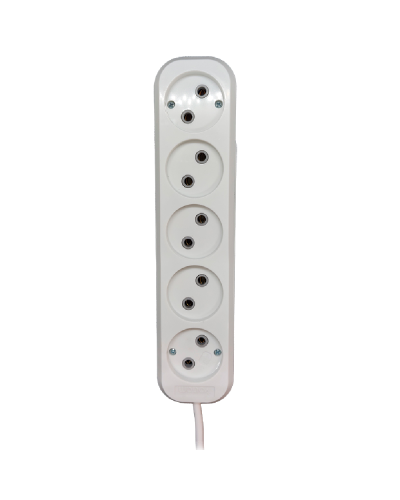 Uzadıcı Voltam 3 m VP-20 5 Way Holland Type Power Strip Without Switch
