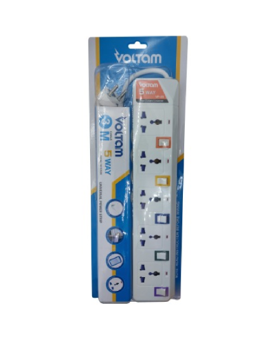 Uzadıcı Voltam 3 m VP-35 5 Way Universal Type Power Strip