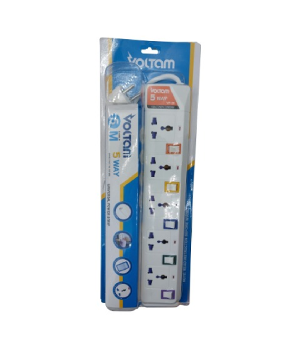 Uzadıcı Voltam 5 m VP-36 5 Way Universal Type Power Strip