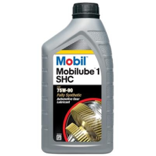 Sürətlər qutusu üçün yağ Mobil Mobilube 1 SHC 75W90 1 lt