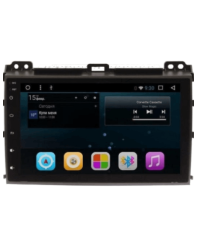 Android Car Monitor King Cool TS7 2/32 GB & Carplay For Toyota Prado 2008