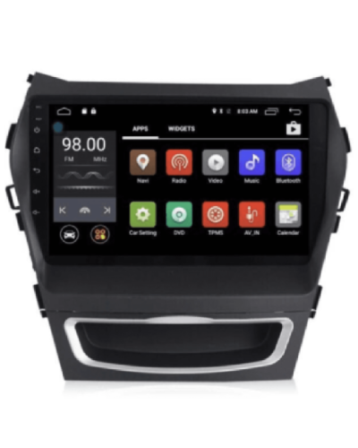 Android Car Monitor King Cool TS7 2/32 GB & Carplay For Hyundai Santa Fe 2013-2017