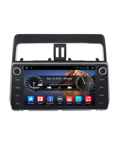 Android Car Monitor King Cool T18 2/32GB DSP & Carplay For Toyota Prado 2018