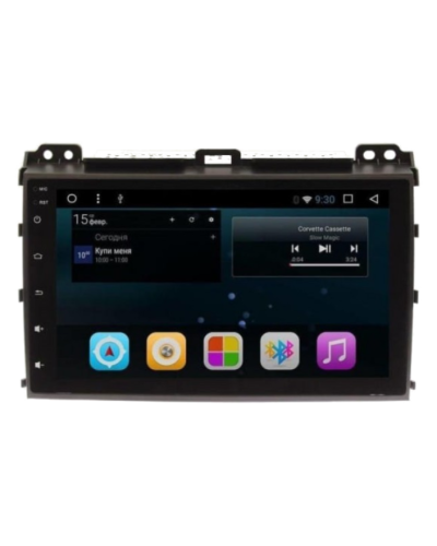 Android Car Monitor King Cool T18 2/32GB DSP & Carplay For Toyota Prado 2008