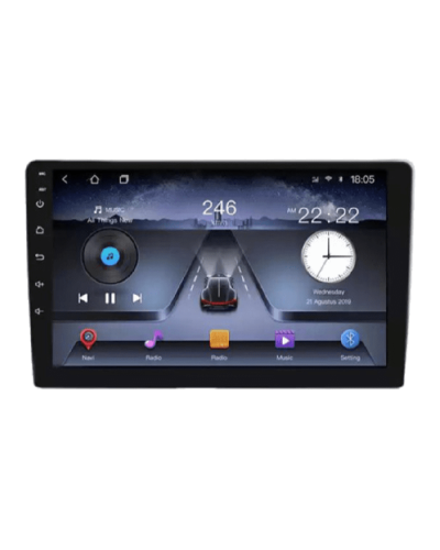Android Car Monitor King Cool T18 2/32GB DSP & Carplay For Kia Rio 2008