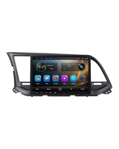 Android Car Monitor King Cool T18 2/32GB DSP & Carplay For Hyundai Elantra 2017-2019