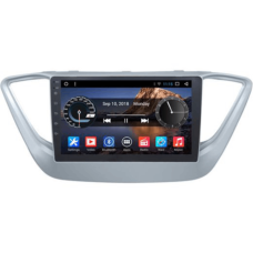 Android Car Monitor King Cool T18 2/32 GB DSP & Carplay for Hyundai Accent 2017-2020