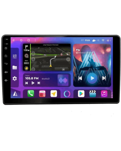 Android Car Monitor King Cool T18 2/32 GB DSP & Carplay for Nissan Sunny 2006-2012