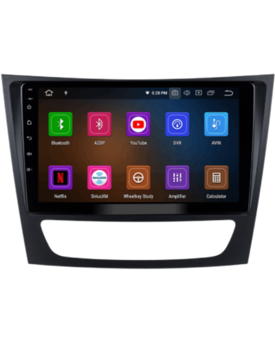Android Car Monitor King Cool T18 2/32 GB DSP & Carplay for Mercedes W211 2003