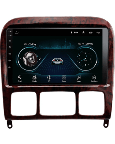 Android Car Monitor King Cool T18 2/32 GB DSP & Carplay for Mercedes S-Class W220