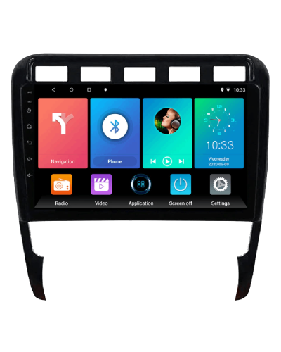 Android Car Monitor King Cool T18 2/32 GB DSP & Carplay for Porsche Cayenne 2002-2009