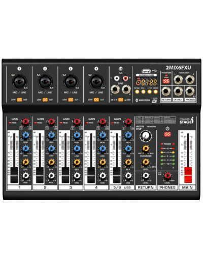 Mikşer Proel IS 2MIX6FXU