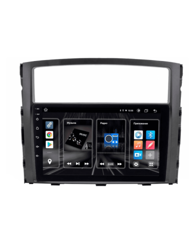 Android Car Monitor King Cool T18 2/32GB DSP & Carplay For Mitsubishi Pajero 2006-2010