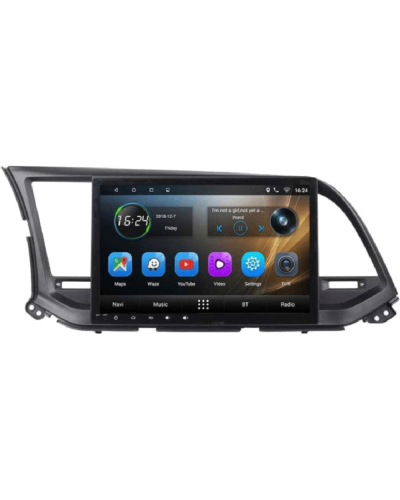 Android Car Monitor King Cool T18 3/32 GB DSP & Carplay for Hyundai Elantra 2017-2019