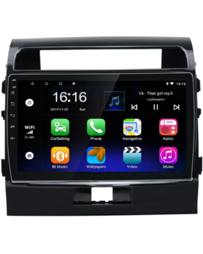 Android Car Monitor King Cool T18 3/32 GB DSP & Carplay for Toyota Land Cruiser 2007-2015