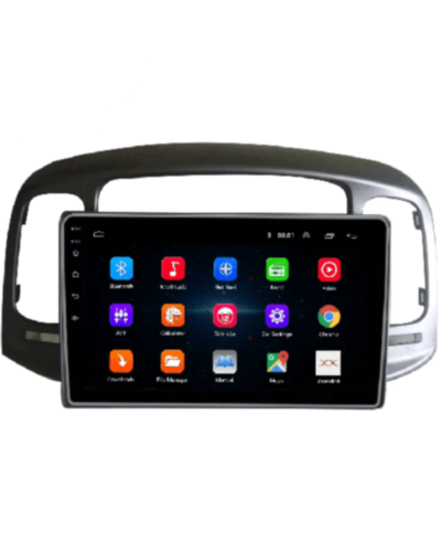 Android Car Monitor King Cool T18 3/32 GB DSP & Carplay for Hyundai Accent 2006-2011