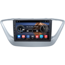Android Car Monitor King Cool T18 3/32 GB DSP & Carplay for Hyundai Accent 2017-2020
