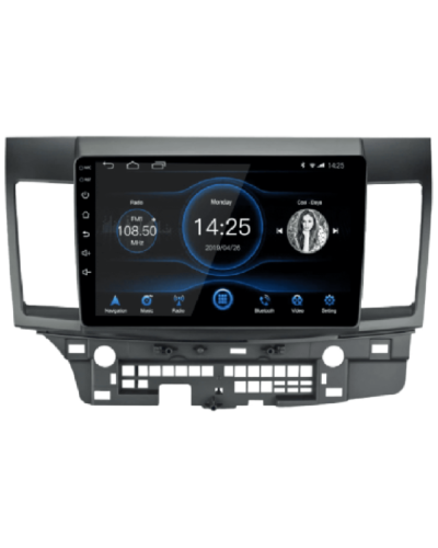 Android Car Monitor King Cool T18 3/32 GB DSP & Carplay For Mitsubishi Lancer 2007-2012